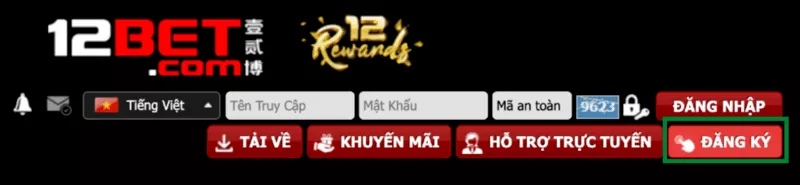 Hướng dẫn đăng ký 12bet đơn giản nhất với 3 bước nhanh gọn 6 Bước 1: Truy cập 12bet chọn đăng ký