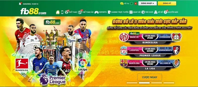 FB88 Betting Site Review - Football Betting Guide 9 Trang cá độ bóng đá FB88