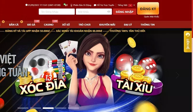 Cách đăng ký tài khoản tại nhà cái VN88 thành công 18 chọn mục đăng ký vn88