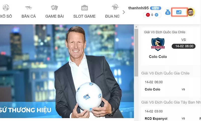Hướng dẫn nạp tiền 8xBet tiện lợi chỉ 5 phút 12 Đi đến mục nạp tiền 8xBet