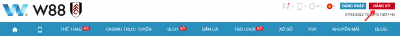 Hướng dẫn cách chat trực tuyến W88 đơn giản và an toàn nhất 9 Truy cập vào nhà cái W88