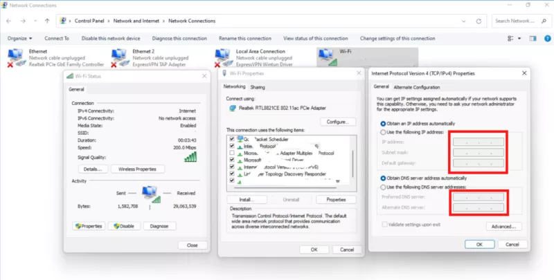W88 bị chặn - Cách vào W88 khi bị chặn dễ dàng nhất 20 Thay đổi DNS của Windows sang dùng DNS của OpenDNS
