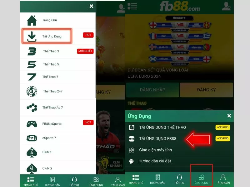 Tải Fb88 - Hướng dẫn cách tải ứng dụng Fb88 trên điện thoại mới nhất 9 Tải Fb88 android