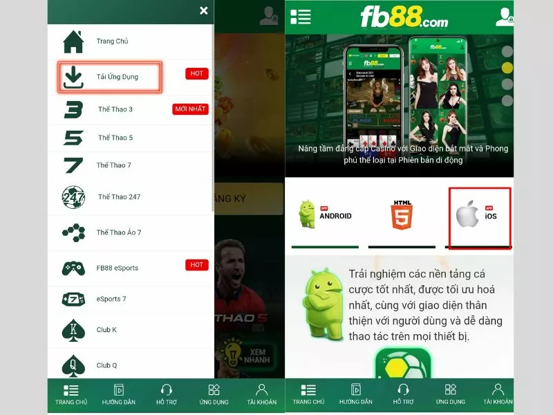 Tải Fb88 - Hướng dẫn cách tải ứng dụng Fb88 trên điện thoại mới nhất 8 Tải FB88 IOS