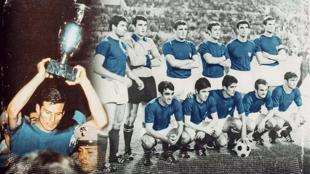 Nhìn lại lịch sử vô địch Euro qua các năm 12 1968 : Ý (Italia) 1 - 1 Nam Tư