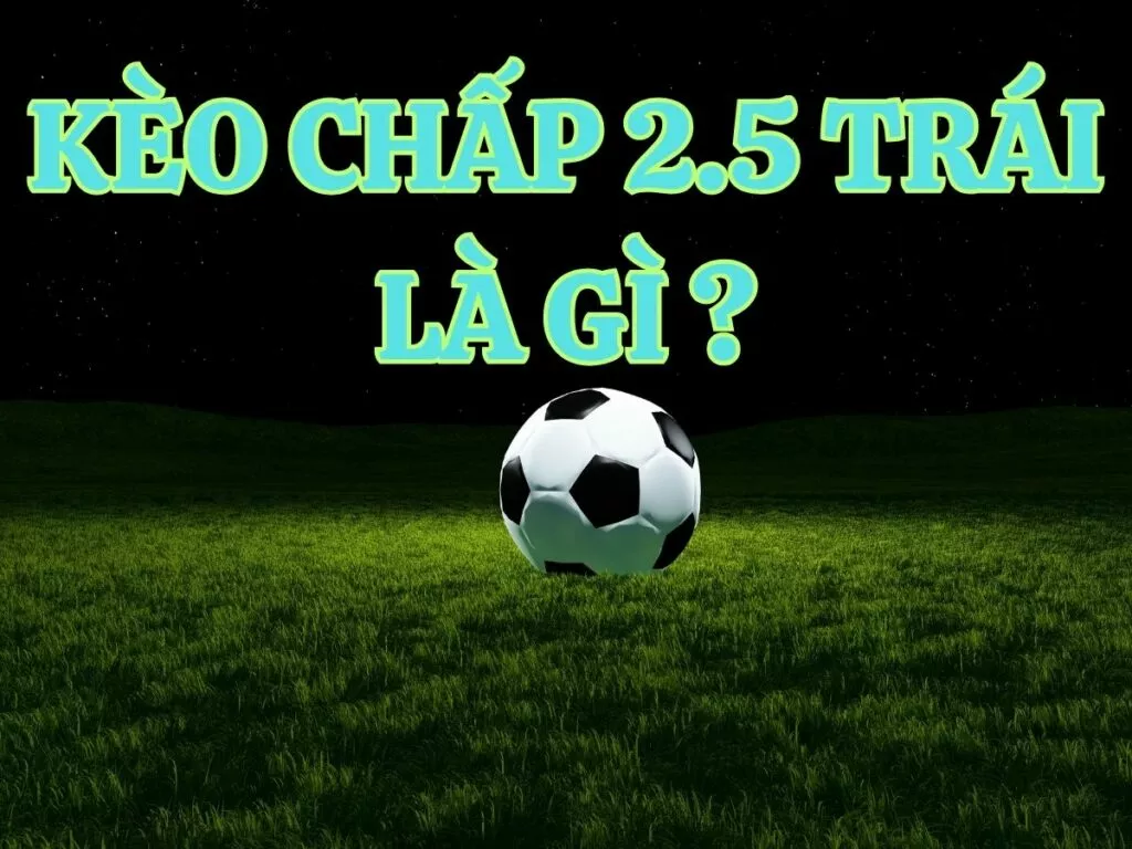 Kèo chấp 2.5 là gì? Bí kíp chơi kèo chấp 2 1/2 hiệu quả 3 Kèo chấp 2.5 trái là gì? cách đọc kèo chấp 2.5 trái chuẩn