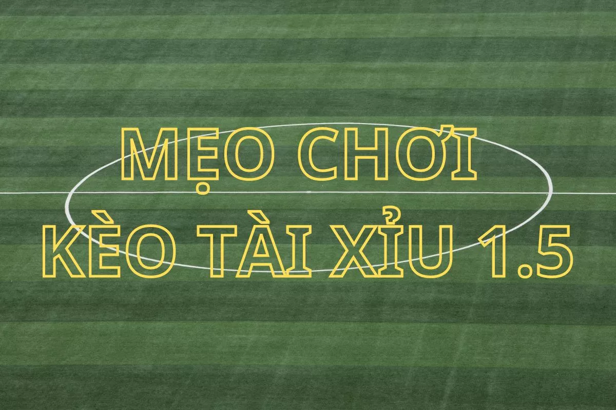 Kèo tài xỉu 1.5 là gì? Cách đọc kèo tài xỉu 1.5 chuẩn xác 9 Mẹo chơi kèo Tài Xỉu 1.5