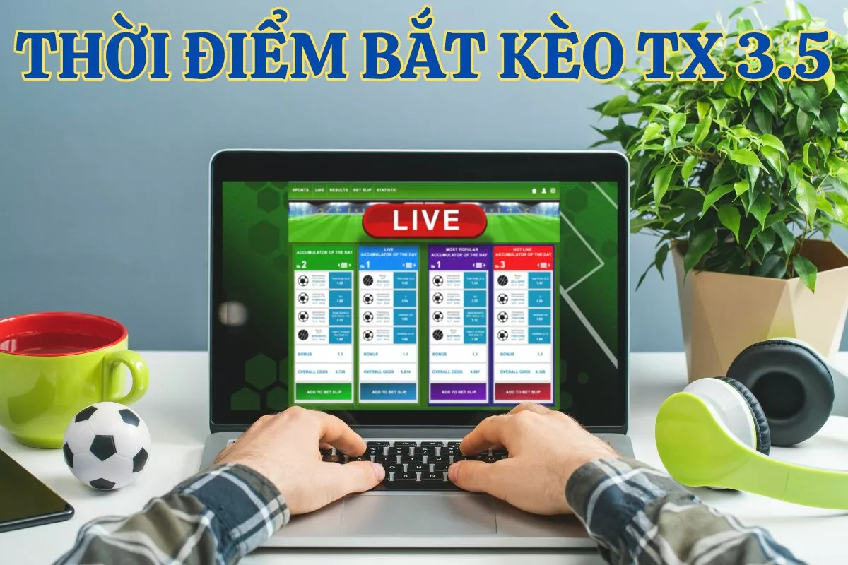 Kèo tài xỉu 3.5 là gì? Các đọc kèo tài xỉu 3 1/2 chuẩn nhất 5 Chọn thời điểm để đánh kèo tài xỉu 3.25