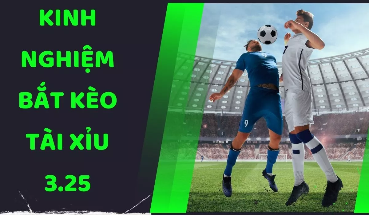 Kèo tài xỉu 3.25 là gì? Kinh nghiệm bắt kèo tài xỉu 3 1/4 chuẩn xác nhất 5 Kinh nghiệm bắt kèo tài xỉu 3 1/4