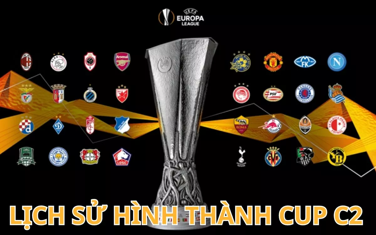 Cup C2 là gì? Tổng hợp thông tin về Europa League 4 Lịch sử hình thành Cup C2