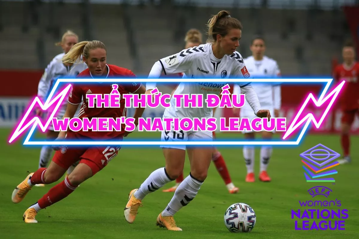 Women's Nations League - Thể thức thi đấu giải bóng đá nữ Châu Âu 7 Thể thức thi đấu của giải bóng đá Women's Nations League