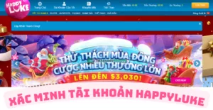 cách xác minh tài khoản happyluke