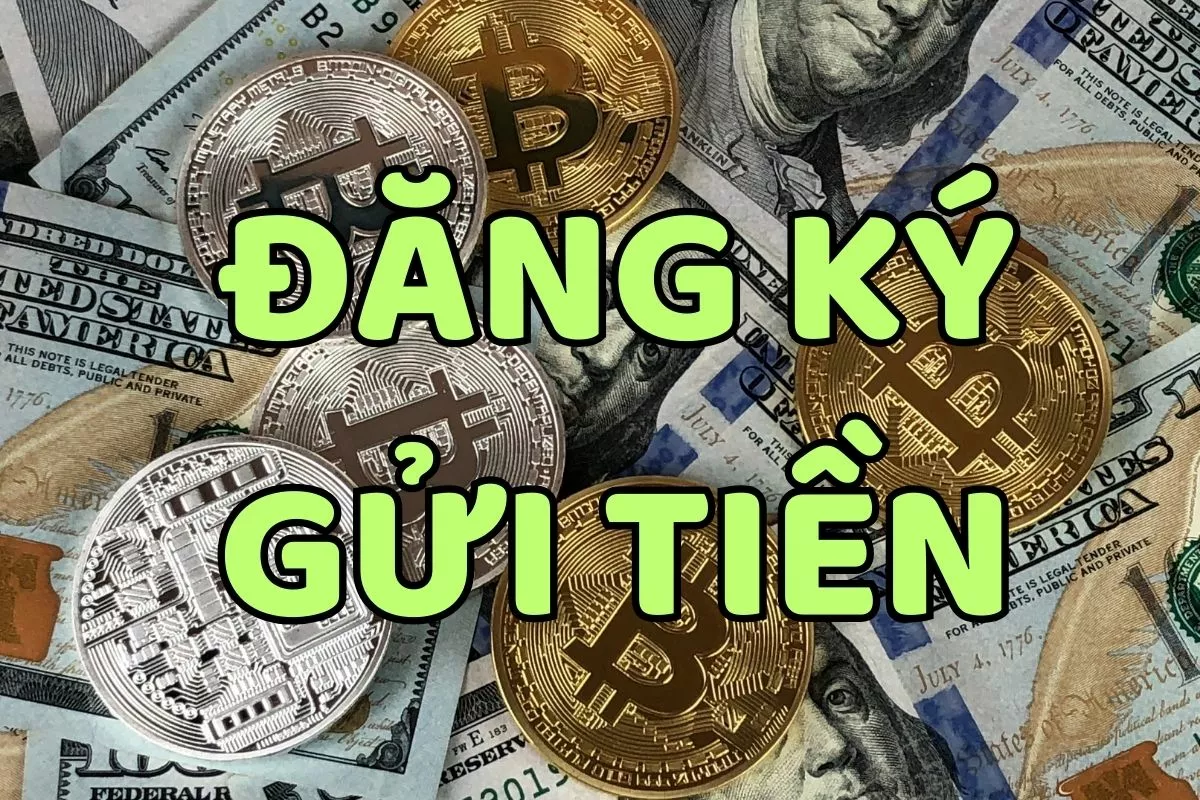 Thực hiện các bước đăng ký và nạp tiền lên tài khoản