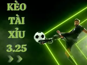 kèo tài xỉu 3.25